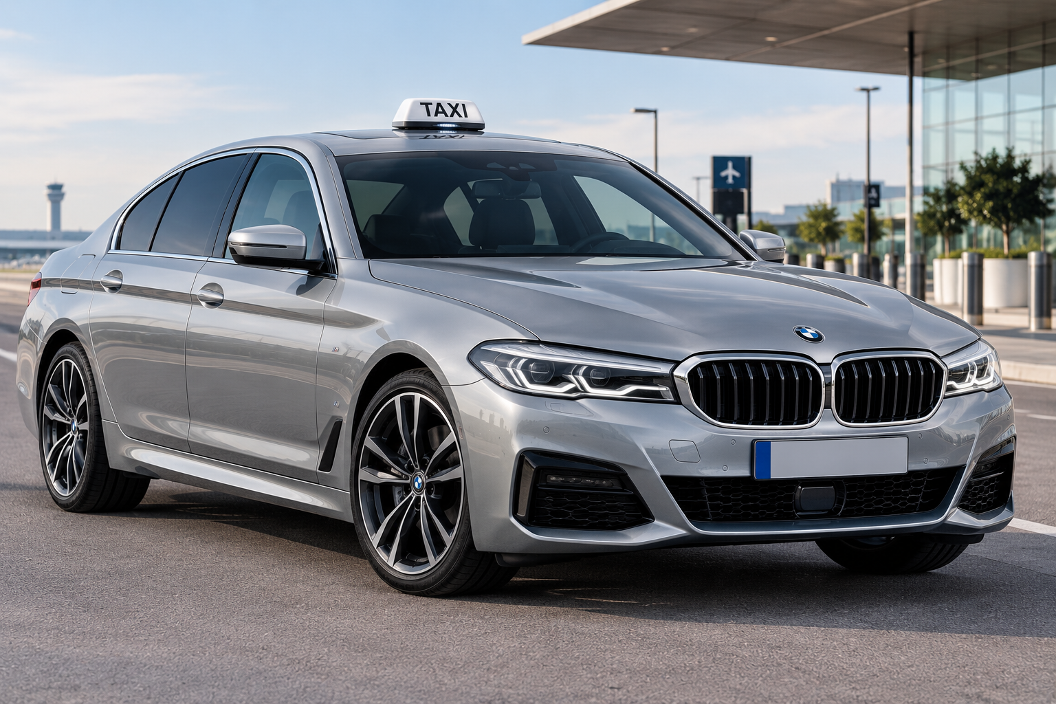 Berline BMW 5 série de Taxi Dylan